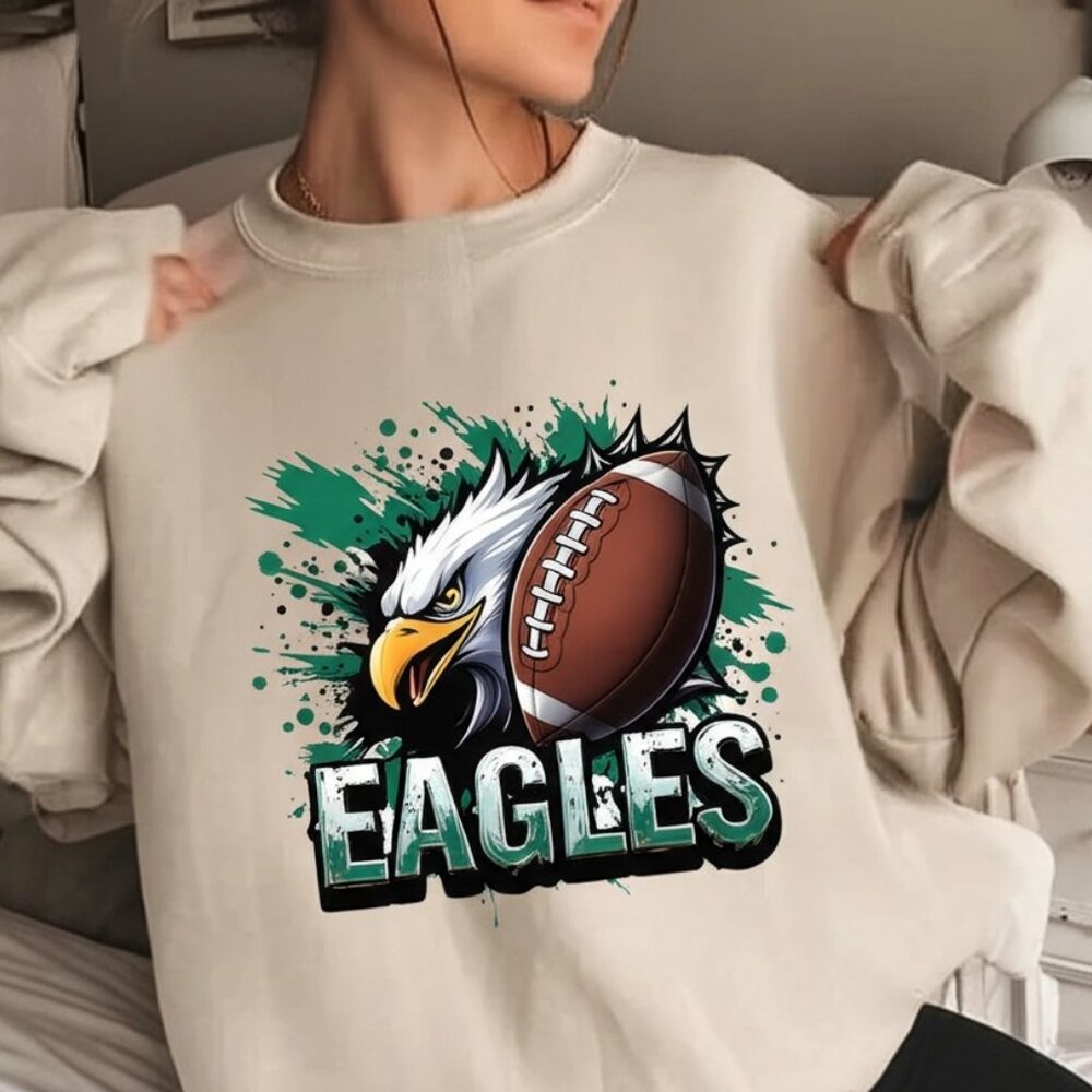 Eagles Game Day, Philadelphia Football Sweatshirt, Eagles Lover Gift